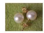 White Pearl Earring